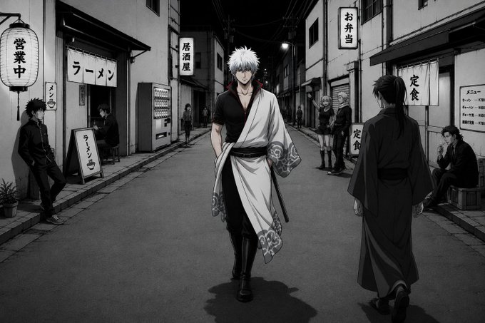 The image features two people walking down an alleyway, one of whom is wearing a kimono. The scene takes place at night, as indicated by the dark background. There are several other people visible in the image, but they are not the main focus. The image also includes text that reads "I don't usually post about projects this early. But something about @Niyo_nft feels different. 2,444 pieces. Ethereum. A whole universe. And barely anyone'S talking about it yet. That's exactly why I'm talking about it." This suggests that the image is related to a project or series called "@Niyo_nft" and might be gaining attention due to its unique content or intriguing nature.