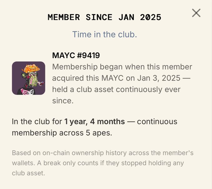 The image features a screenshot of a post from an online account or message board related to members of a club. The text in the post states that since January of this year, the club has closed its doors for five months due to circumstances beyond their control. The post also mentions that there is no longer any need for anyone to join because the club can't recover losses.