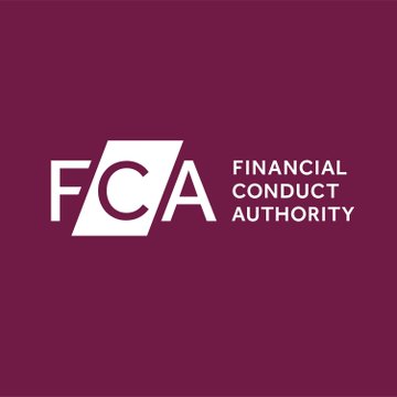 The image displays the logo of the **Financial Conduct Authority (FCA)**, the UK's financial regulatory body, set against a dark magenta background with white lettering. It relates to the post as the FCA is the regulator introducing the new crypto rules starting October 2027, while clarifying that banks retain discretion over whether to restrict crypto-related payments.