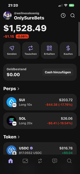 The image shows a screenshot of a phone screen displaying information from Bitcoin trading applications, such as a list of transactions for different Bitcoins being bought or sold at varying prices. The screen also shows that there are currently $1,058.49 worth of Bitcoin, as indicated by a "$" symbol near the bottom right corner of the cell phone's display.