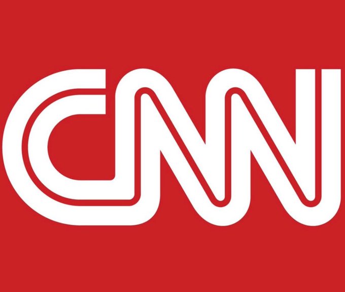 The CNN logo displayed in white text on a red background.