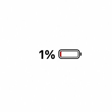 A battery icon shows "1%" charge next to it, symbolizing the creator's nearly depleted energy at the end of the day, paired with a message signing off for the night while reflecting on the rapidly growing Base ecosystem.