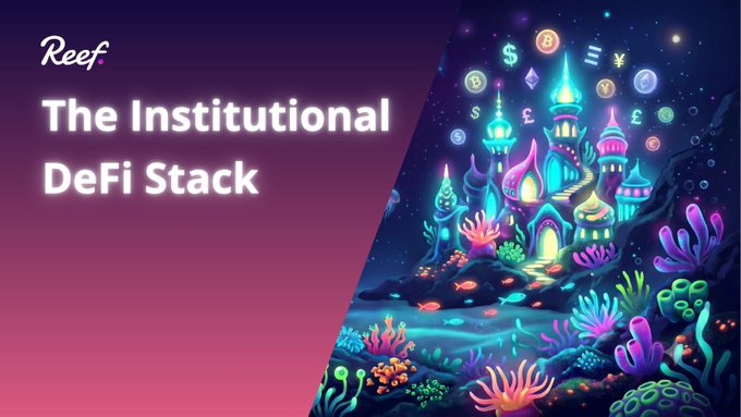 The image features a colorful underwater scene with a castle-like structure at its center, surrounded by various sea creatures such as fish and coral. The text "Focus on what is in the image" suggests that the viewer should pay attention to the details of the scene rather than just focusing on the overall picture. This can be applied to understanding the post about the institutional defi stack, where one needs to focus on the specific requirements and challenges faced by institutions when adopting this technology.
