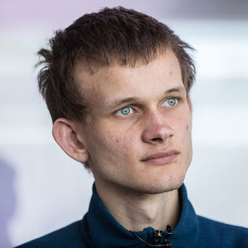 A close-up portrait of Vitalik Buterin, Ethereum's co-founder, looking off to the side with a thoughtful expression. The image accompanies news about his announcement regarding Ethereum's next major rebuild, which he says will be comparable in significance to The Merge and will take three to four years to complete.