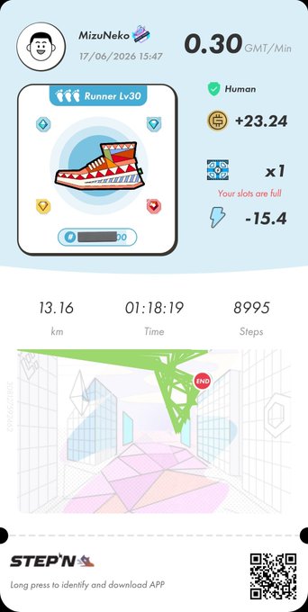 The image displays a digital screen with details about an activity, likely related to fitness or health tracking using apps like MyFitnessPal. The app has been used by multiple users throughout, including a runner named MiiNkova who participated in this particular activity. The user's progress and achievements can be seen on the screen of the app, providing them with information about their workouts, calories burned, steps taken, and distances covered. This visual representation helps users understand how they are progressing towards their fitness goals, making it easier for them to monitor their performance over time.