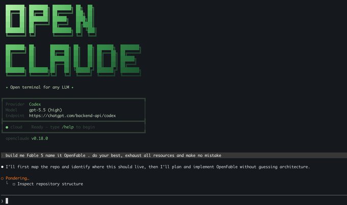 This is an image of a screenshot that appears to be from a programming code editor or IDE for Python, possibly PyCharm, highlighting something on the screen with a green border. The text "open claude" can also be seen above and below the image.