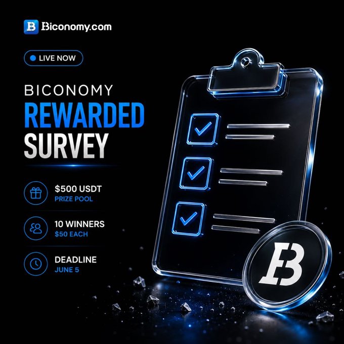 In the image, a biconomy rewarded survey question list sits open on top of an office chair with its details clearly displayed. The survey appears to be seeking input from users about specific features that they wish Biconomy had or are interested in. The user interface is designed to make it easy for people to provide their feedback and suggestions.