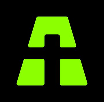 The image features a black background with a green square containing an "A" at the center, surrounded by three smaller squares. The text "added a bag of APE today." is written below the main square, indicating that there has been a recent addition or purchase of a bag of APE products.