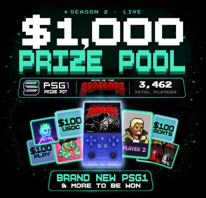 The image features a black background with white text promoting a video game pool tournament. The main attraction is an advertisement for a new video game called "Seeker vs PSG1 PRIZES ANNOUNCED TOP 10 PLACES". It suggests that players can win prizes and get more to play, which could be related to the gameplay or additional content from the video game they are competing in. The image also showcases a collection of images on top, likely representing different games and players participating in the contest.