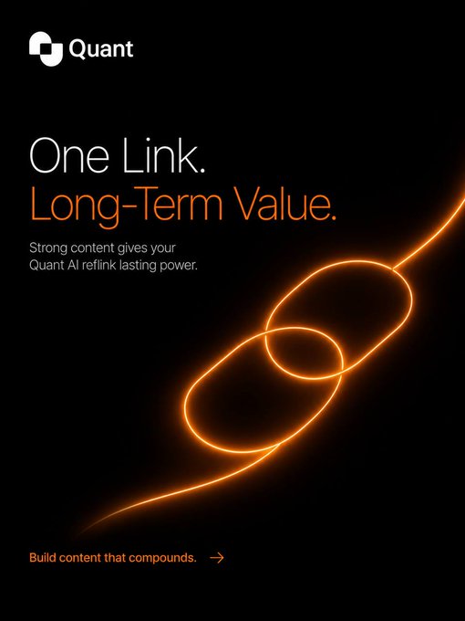 The image features a black background with an orange line that reads "One Link, Long-Term Value." The text below the image explains that this content strategy focuses on building strong content that provides value over time. It emphasizes the importance of creating high-quality, informative, and engaging content to attract and retain readers' attention.