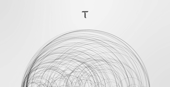 A minimalist black-and-white image displays a wireframe dome of overlapping curved lines beneath a small "τ" (tau) symbol. The abstract sphere and Greek letter visually echo the post's focus on Bittensor ($TAO) and the intricate challenge of evaluating and assigning value to AI outputs, reinforcing the concept of measurement as a foundational moat.