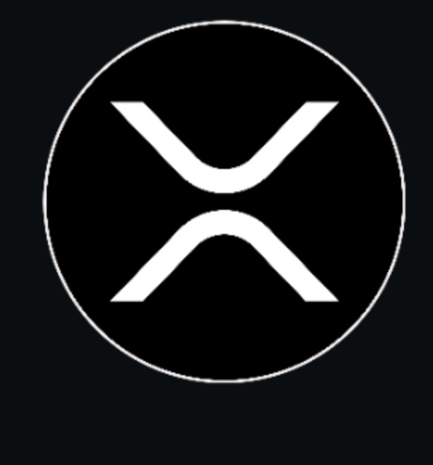 The image features a black circle with a white X inside of it, which is the main focus of the image. The background of the image is black, providing contrast for the white X. Below the circle, there's text that reads "IF YOU DO NOT WANT THE SUFFERING ANXIETY AND TERROR OF A #CRYPTOCRASH . . ." This text seems to be related to the content of the post, possibly discussing the risks and challenges associated with cryptocurrency or the potential benefits.