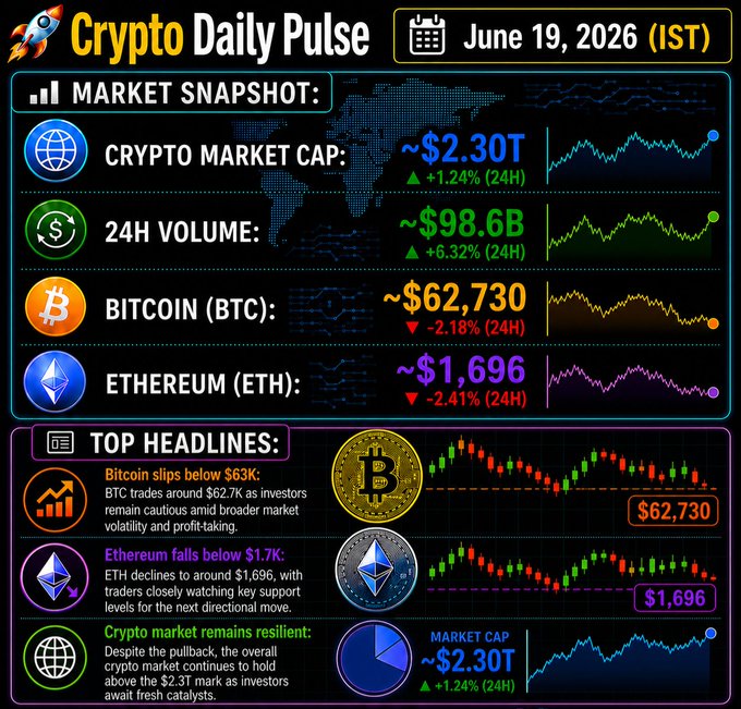 The image features a cryptocurrency trading dashboard with various icons and information displayed for people interested in tracking market trends related to Bitcoin, Ethereum (ETH), and other cryptocurrencies. The primary focus of the image is centered around the Bitcoin market as indicated by its color, which stands out from other elements on the screen. Below it, there's an overlay displaying some data or a chart, likely showing the cryptocurrency prices over time or different indicators for tracking market trends.