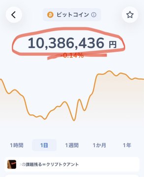 The screenshot shows the bitFlyer interface displaying Bitcoin's price at 10,386,436 yen, highlighting the discrepancy between the initial displayed price and the actual purchase price mentioned in the post. This visual supports the claim that the platform doesn't upfront display the final purchase amount.