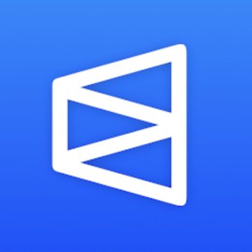 A stylized white "B" logo on a blue gradient background, likely representing the Bitcoin or cryptocurrency theme of the announcement that Polymarket has integrated Chainlink's TWAP oracle for its 5-minute crypto contracts.