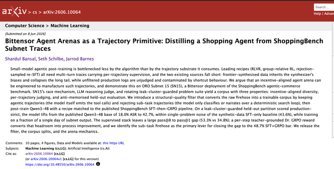 The image shows a webpage with text that reads "Computer Science - Machine Learning - Sublime Text 3.2.4". The website appears to be discussing the concept of using machine learning for shopping, specifically focusing on the idea of a primitive distillation process in the context of a shopping agent from Shopping Beach.