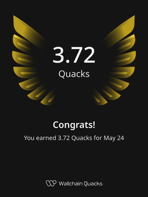 urn of gold and black feathers, with a 3.72 Quacks achievement displayed on the right side.
