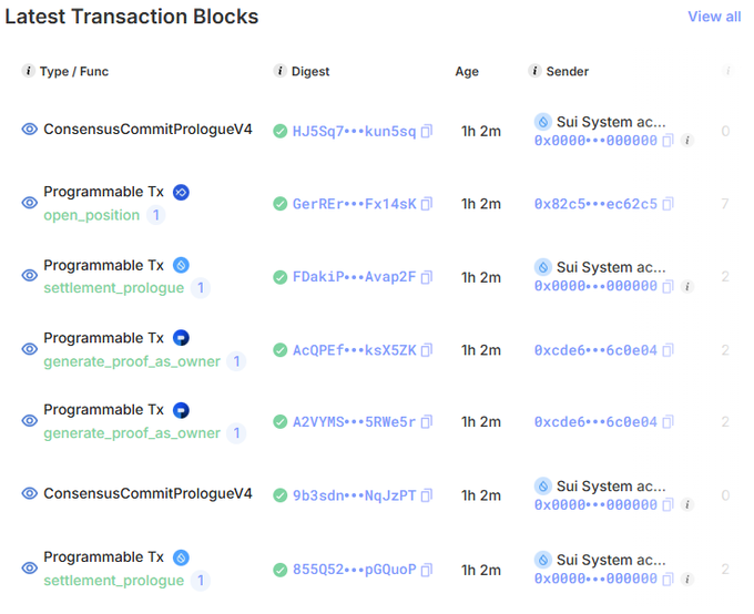 The image contains a screenshot of a webpage displaying the name Sui mainnet, which is a network named after its creator Sui, as well as information about the network's current state. It appears that there are several transactions taking place on this network, including payments and confirmations. The text below the image provides context to these transactions by mentioning an internet blackout in January followed by another one in November. This indicates that some issues with the chain might be persisting or arising again, potentially impacting network reliability.