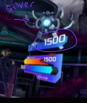 The image shows a screenshot from the video game Valorant, featuring a screenshot annotated with the word "Silver" with an arrow pointing to a player emblem, alongside circled numbers displaying "1500" twice on the scoreboard, representing a player's match score. The post appears to be using the "1500" visible in the image as a comparison point, speculating that if the cryptocurrency $METAL were pegged to metals at a value similar to $3200, it could be a significant metric to consider for the listed tokens $XPR, $MTL, and $LOAN.