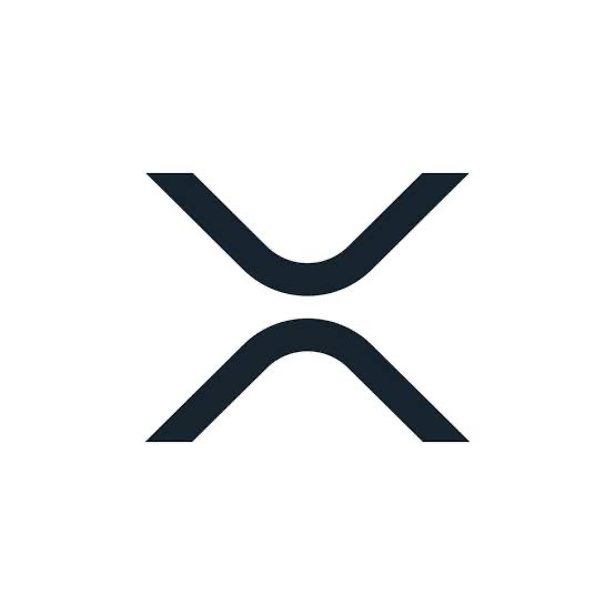 The image shows a stylized "X" logo representing the XRP cryptocurrency. This visual matches the post's reference to $XRP, as the symbol is the widely recognized branding for the digital asset.