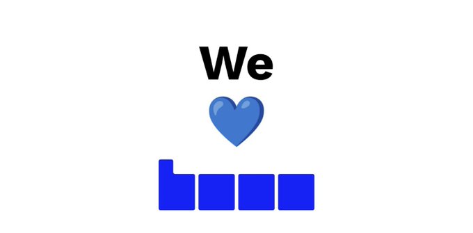 The image features a white background with blue text that reads "We love you" followed by the word "Base" written in black letters, which is part of a larger block of text. The text is arranged in a way that makes it easy for viewers to read and understand the message.