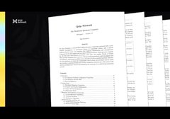 A document titled 'Safe Network' by MaidSafe is displayed alongside other papers in a dark-themed layout with the MaidSafe logo.