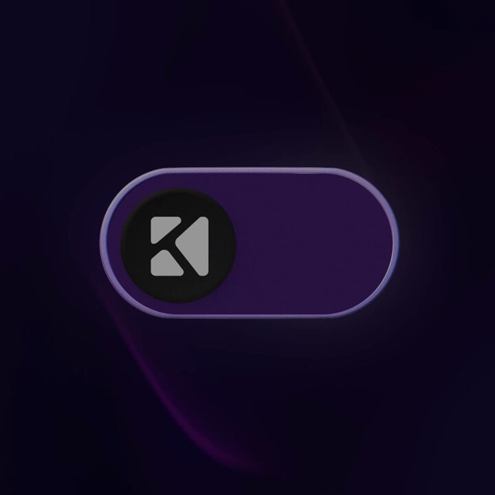 The image features a purple button with a white "K" logo, which appears to be a button for a website or app. The background of the image is dark blue, creating a contrast that makes the purple button stand out. The text on the image reads "New @Morpho Vault curated by KPK is live on Jumper Earn. You can now use any asset, anywhere to earn with @kpk-io USDC Prime Core vault". This post seems to be promoting a new website or app that allows users to earn money through various means, such as using the button in question.
