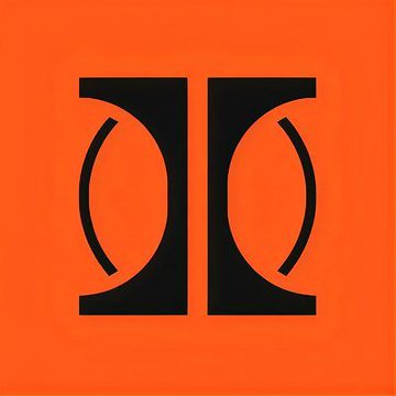 The image shows the stylized black "O" logo of Ostium on an orange background, representing the decentralized trading platform referenced in the news about the $18M USDC vault exploit.