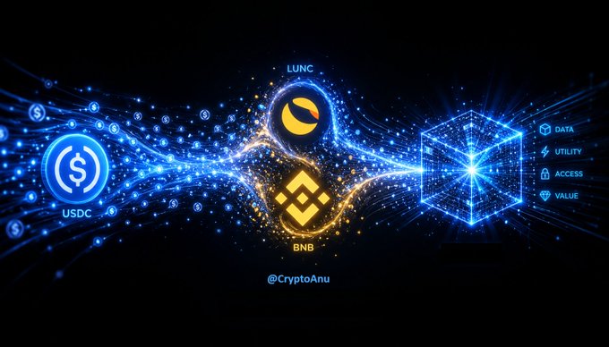 The image is a graphic that depicts three different cryptocurrency logos floating above each other. The logos include Bitcoin, Luno, and Binance. Below these logos, there are text elements providing information about each cryptocurrency, such as its name, a description of what it does, and some data about its market cap or usage statistics. This combination of visuals and accompanying text creates an engaging and informative representation of the various cryptocurrencies featured in the image.