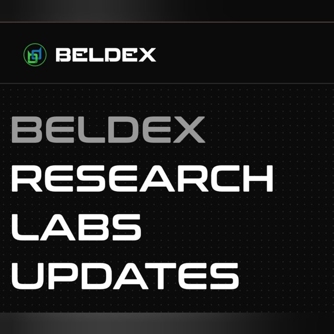 A black graphic with the logo and text "BELDEX RESEARCH LABS UPDATES" displayed in white.
