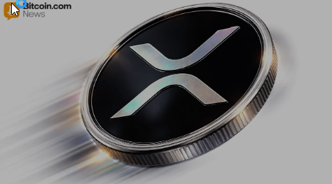 The image features a black coin with an x on one side, which is the Bitcoin logo. The background of the image is white, with the text "XRP supply on exchanges continues to decrease" written at the bottom right corner. Additionally, there's another piece of text that says "CME futures are going to be in trouble". It appears that the price of XRP is currently undervalued and could experience a significant increase as demand rises for the cryptocurrency. This would lead to a supply shock in CME futures. The Bitcoin community seems to be waiting for this eventuality, as they're eager to participate in the next big move for the cryptocurrency market.