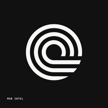 A stylized white "C" or concentric circle logo on a black background, labeled "M58 INTEL" in the bottom left corner, representing an intelligence or news source associated with the breaking report on Ondo asset holder growth.