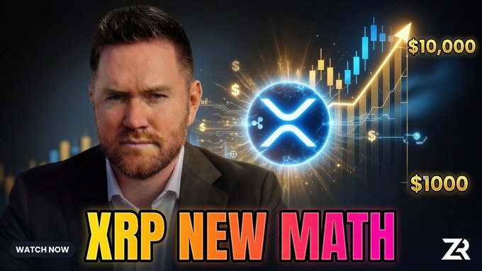 xtp valuation new math poster featuring a man wearing a suit with $1,000 and $10,000 next to him.