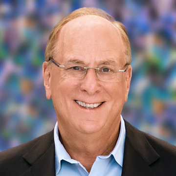 A man wearing a black suit jacket with glasses standing smiling towards the camera. The caption reads "BLACKRock Clients SOLD $527.84 million in BTC And $65.10 million in ETH On May 26 ( Yesterday) Bitcoin: -7,048.324 BTC ($527.84M) @ ≈ $74,889 per ... Ethereum: -31,692.1796 ETH ... BlackRock's ...".
