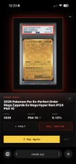 A PSA 4 grade Japanese Pikachu Illustrator Trainer promo card, described as a legendary pull, is listed on the eBay-style auction page "mnstr" with a current bid of $8,510.00 and 36 bids placed.