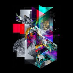 The image features a captivating abstract art piece dominated by vibrant colors, geometric shapes, and lines. These elements blend together to create a visually striking composition that captures the viewer's attention. The art style can be described as a mix of abstract and digital influences, suggesting an intersection between traditional and modern artistic expressions. The artist responsible for this work is @affordablevandigital, and their contribution is recognized in the post by being listed among the featured creators of the @forever_library V2 launch. This collaboration highlights the potential for diverse art forms to contribute to a shared digital library experience that can be accessed by anyone with an internet connection.