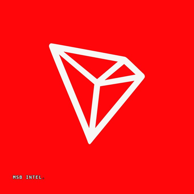 A white geometric diamond/gem logo on a red background with 'MSB INTEL' text in the bottom left corner.