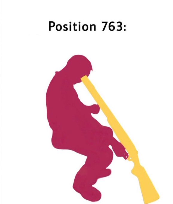 The image shows a silhouette labeled "Position 763:" depicting a hunched person crying into a piece of fabric, representing the despair and regret felt after selling a memecoin right before it surges in value.