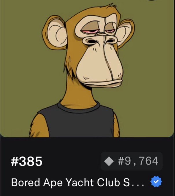 The image shows an advertisement for a Bored Ape yacht club, with a cartoon monkey as the main character. The monkey appears bored while sitting at the club's bar. The advertisement also includes information about a raffle for the Bored Ape yacht club and details on how to enter or purchase tickets.