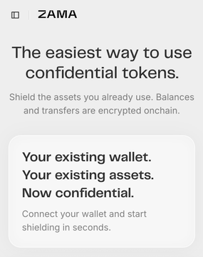 A screenshot of a phone screen displaying an explanation related to Bitcoin and cryptocurrency, specifically about using Bitcoin wallets for secure transactions without knowing the owner's identity or having their password. The message from Zama offers users a solution by connecting their existing wallet with the blockchain, allowing them to send Bitcoins securely on the network and receive it upon receiving the Bitcoins back into the wallet address.