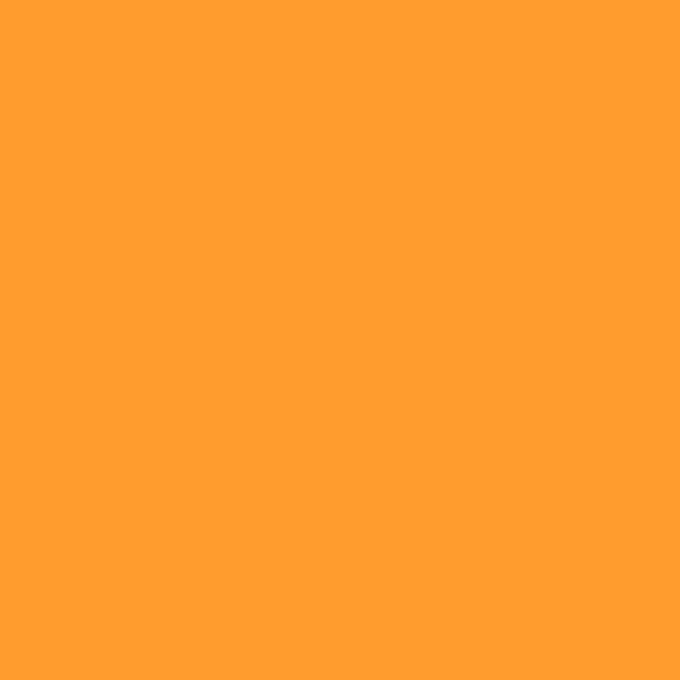 A solid bright orange background with no visible text or imagery. The minimal, color-only design appears to serve as a teaser hint for Bybit's upcoming announcement in Turkey, with orange likely symbolizing a brand color shift or new visual identity referenced in the post.