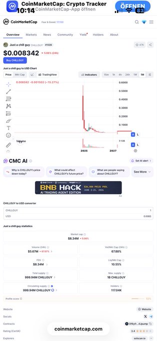 The image features a screenshot of a Cryptocurrency trading page, with various details about Bitcoin displayed prominently. The webpage includes text providing information about Bitcoin's price fluctuations, as well as tips for investing in Bitcoins through CFD trading or Bitcoin mining, along with instructions on how to use these services. It also mentions that someone can post bitcoin hacking news and offers a list of cryptocurrency exchanges. The image is primarily focused on the content related to Bitcoin, highlighting its importance within the world of digital currency and investment.
