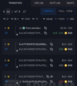 The image shows a close-up of a computer screen displaying various transactions, including the purchase of Bitcoin tokens for $7.3M on BNB Chain around 1,400 LPs (little pools). The user can also see that the transaction has been affected by an exploit, where someone exploited an old contract and stole $7.3M from the victims. This highlights the importance of being cautious when investing in cryptocurrency and staying updated with the latest market trends to avoid falling prey to such fraudulent schemes.