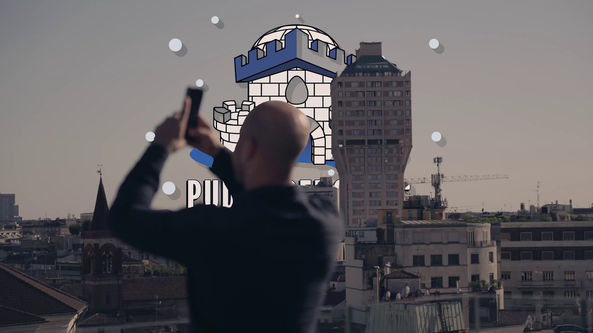 The image features a man taking a picture of an impressive city skyline with a castle-like structure, possibly a castle or a large building, as the backdrop for his photo. The man appears to be standing at the top of a rooftop, capturing this unique scene from above. The caption provided in the image suggests that the event was a success and highlights the value it brought to those who attended.