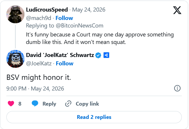 A Twitter conversation between David Katzz and Joel Katz, discussing the importance of exercise on May 24, 2016.