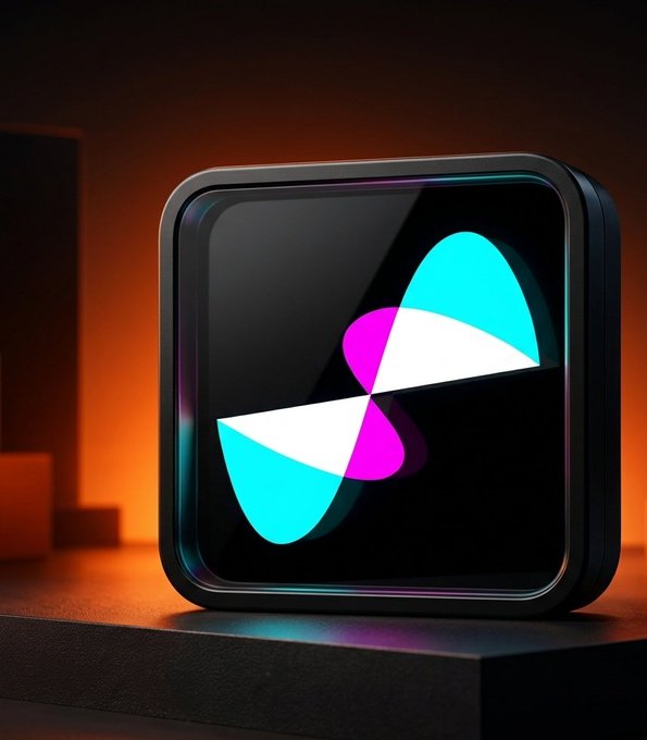 The image features a square app icon with a unique design, which appears to be a combination of a logo and an abstract shape. The app's name is "quip" written in white letters at the bottom left corner, while the "@TheARCTERMINAL" is displayed above it in blue letters on top right corner. The app icon has a black border with a gradient effect that transitions from purple to pink. This design choice suggests that the app might be related to artificial intelligence or machine learning, as the combination of the logo and abstract shape could represent the fusion of technology and creativity.