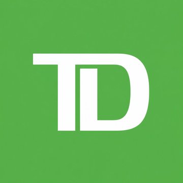 The image displays the white "TD" logo on a green background, representing TD Cowen, the investment bank referenced in the post about Bitcoin's evolution into a capital markets ecosystem.