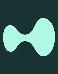 A stylized teal bowtie-shaped logo on a dark green background, representing the Hyperliquid cryptocurrency exchange's branding. The image accompanies news that Papertrade has surpassed Hyperliquid in 24-hour revenue, serving as a visual reference to the platform being dethroned.