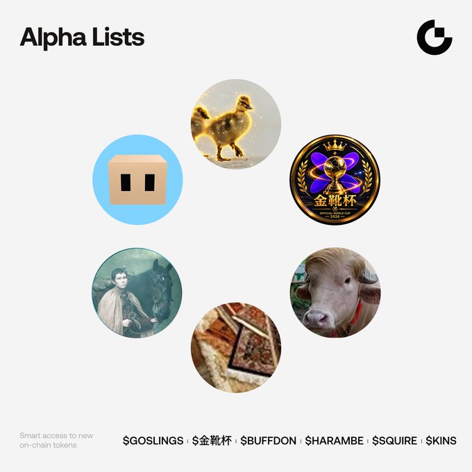 The image features a circular arrangement of six different images related to the term "Alpha Lists". The first image shows a person holding a box, while the second image depicts a chicken walking across a field. The third image displays an image of a horse, and so on until the sixth image shows another person standing in front of a horse. These images are arranged around a central theme, which is related to the concept of "Alpha Lists".