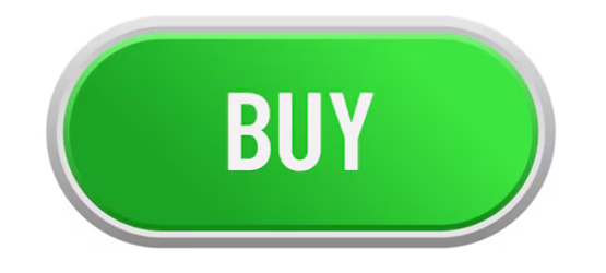 A simple green rounded button with white text reading "BUY" on a white background.